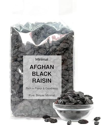 Amazon.com: Sunbest Natural Jumbo Black Raisins, 5 lbs – Naturally